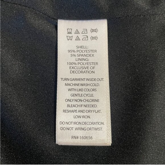 Sincerely Jules Black Rhinestone Crop Top Glam Coquette Party Holiday Baddie - Picture 9 of 9